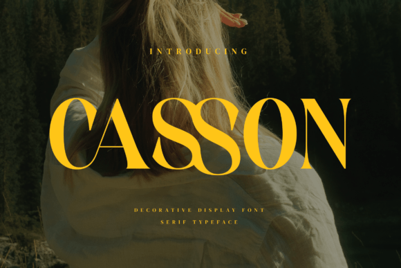 Casson Font: Timeless Serif for Editorial Design