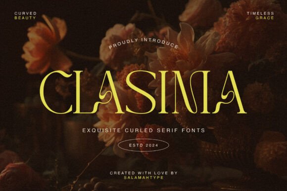Clasima: A Serif Font for Elegant Web Design