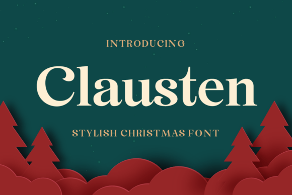 Clausten: A Serif Font for Elegant Design