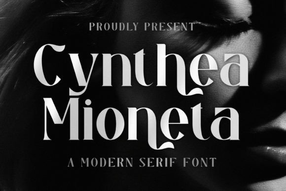 Cynthea Mioneta Font for Editorial Design