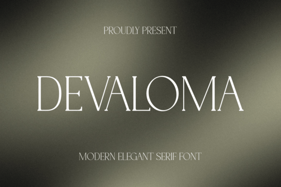 Devaloma Font: Elegant Serif for Creative Projects