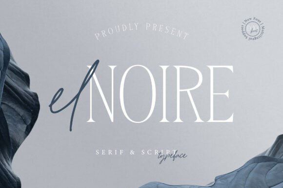 El Noire: A Serif Font for Elegant Design