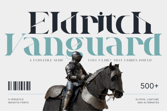 Eldritch Vanguard: A Bold Serif for Designers