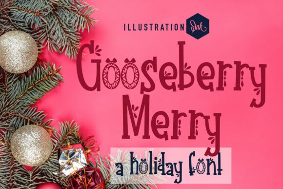 Gooseberry Merry: A Whimsical Serif Font