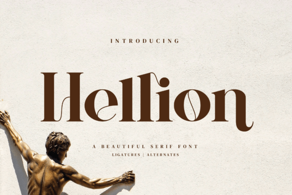 Hellion: A Stylish Serif Typeface