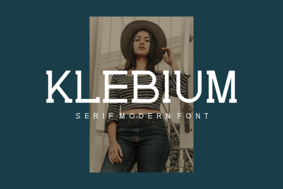 Klebium: A Stylish Serif Font for Web Design
