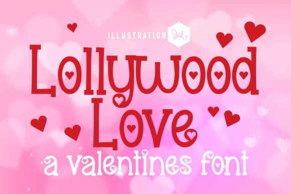 Lollywood Love: A Serif Font with Heart
