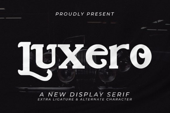 Luxero: A Serif Font for Elegant Web Design