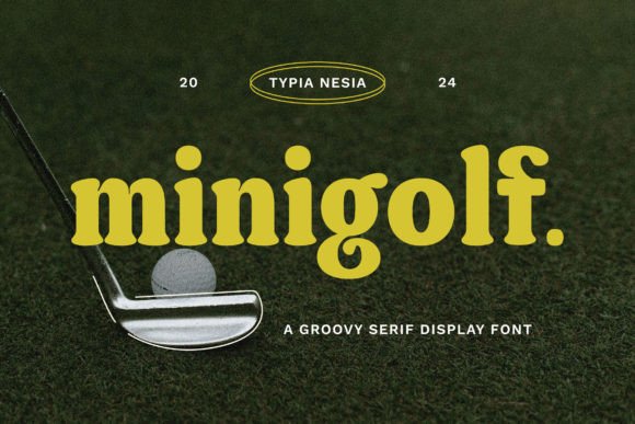 Minigolf: A Stylish Serif Font