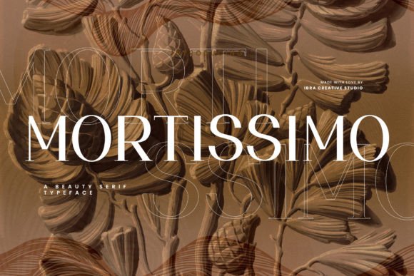 Mortissimo: A Timeless Serif for Business Branding