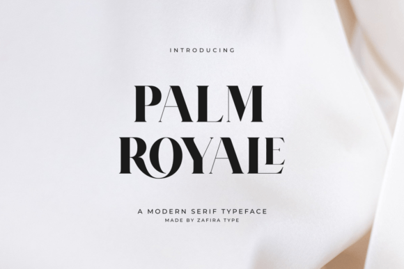 Palm Royale Font for Creative Projects