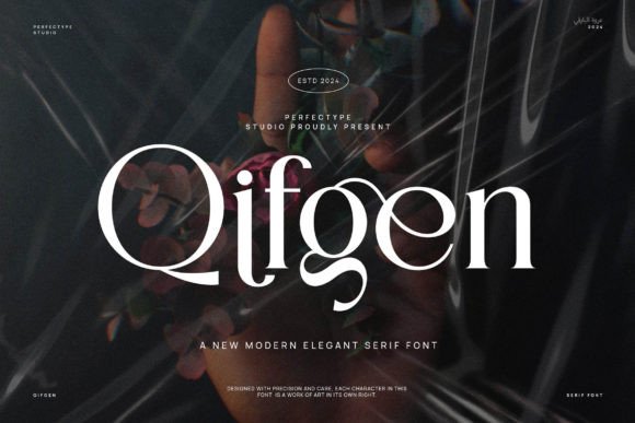 Qifgen: A Serif Font for Creative Marketing