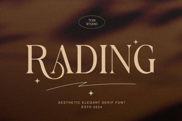 Rading: A Stylish Serif Font for Business