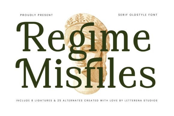 Regime Misfiles: A Luxurious Serif Font for Business