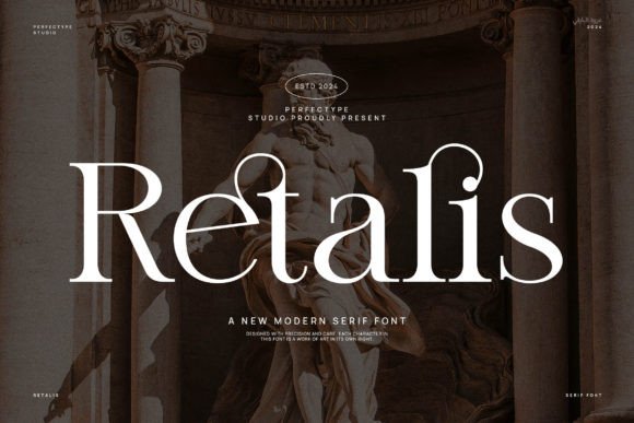 Retalis: A Luxurious Serif Font