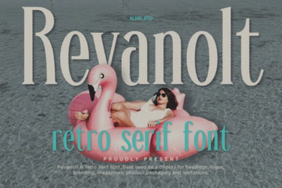 Revanolt: A Serif Font for Elegant Web Design