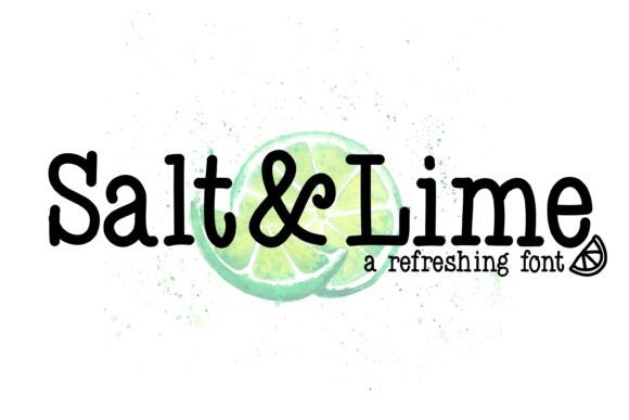 Salt Lime Font: Summer Vibes in Every Letter