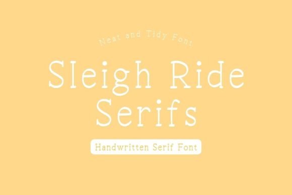 Sleigh Ride Serifs: A Holiday Font for Web Design
