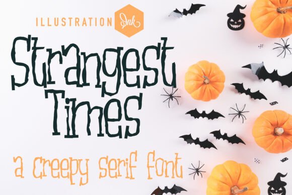 Strangest Times Font for Web Design