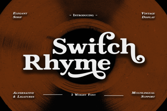 Switch Rhyme: A Serif Font for Web Design