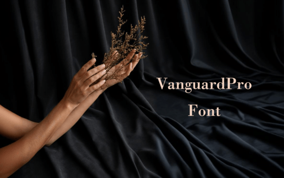 Vanguard Pro Font: Bold & Beautiful