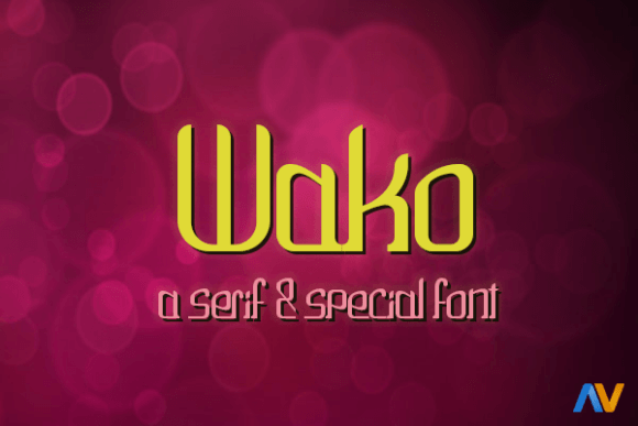 Wako: A Font That Elevates Your Brand